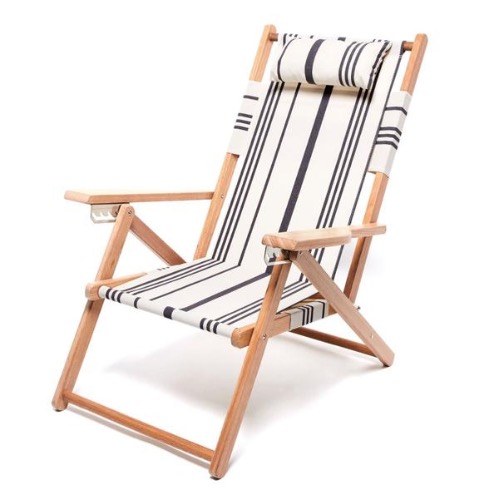 THE TOMMY CHAIR - VINTAGE BLACK STRIPE