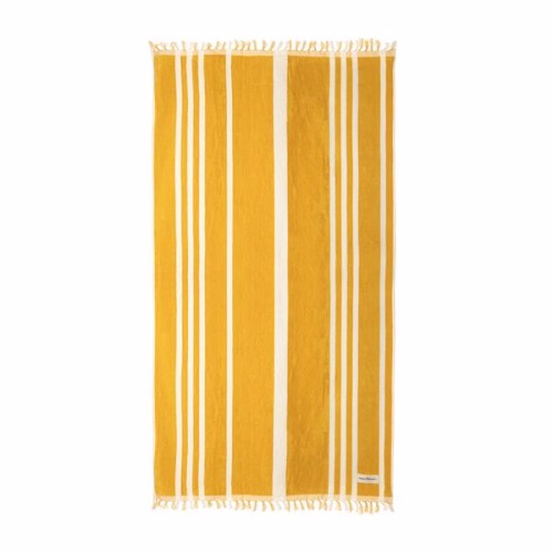 베이리프 Business and Pleasure Co. The Beach Towel - Vintage Yellow Stripe