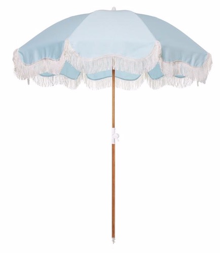 베이리프 Business and Pleasure Co. The Holiday Umbrella - Santorini Blue