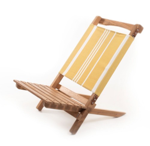 베이리프 Business and Pleasure Co. The 2-Piece Chair - Vintage Yellow Stripe