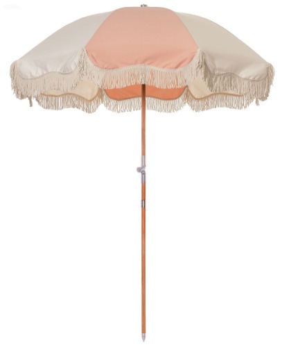 베이리프 Business and Pleasure Co. The Premium Beach Umbrella - 70&#039;s Panel Pink
