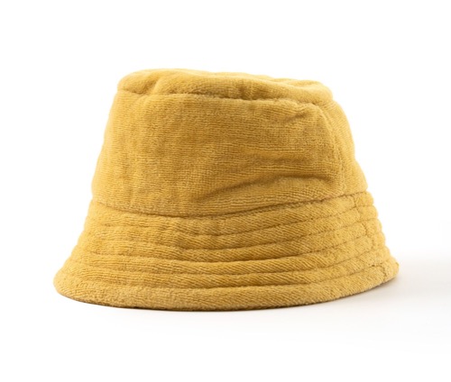 THE TOWELLING BUCKET HAT - VINTAGE GOLD