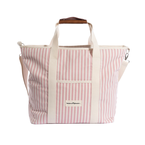 베이리프 Business and Pleasure Co. The Cooler Tote Bag  - Lauren&#039;s Pink Stripe