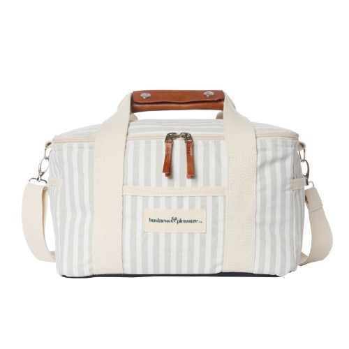 베이리프 Business and Pleasure Co. The Premium Cooler Tote Bag  - Lauren&#039;s Sage Stripe