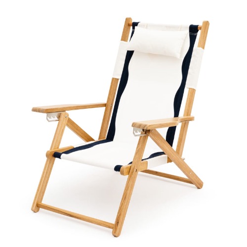 베이리프 Business and Pleasure Co. The Tommy Chair - Riviera White