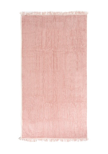 베이리프 Business and Pleasure Co. The Beach Towel - Lauren&#039;s Pink Stripe