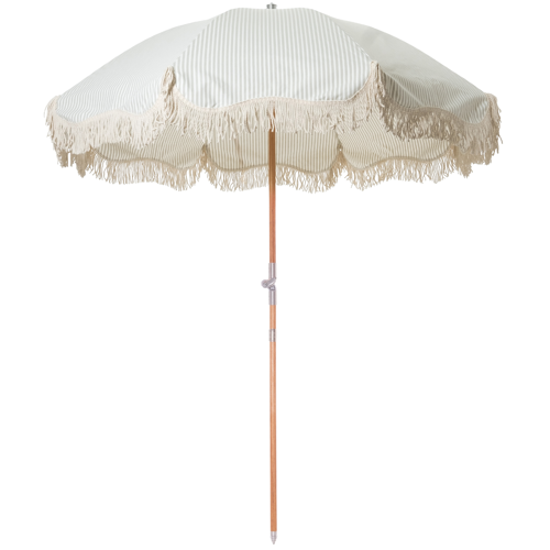 베이리프 Business and Pleasure Co. The Premium Beach Umbrella - Lauren&#039;s Sage Stripe