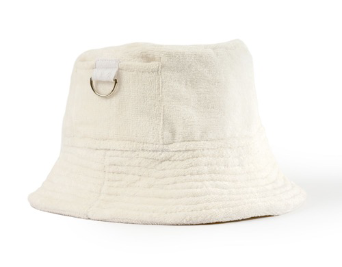 베이리프 Business and Pleasure Co. The Towelling Bucket Hat - Antique White