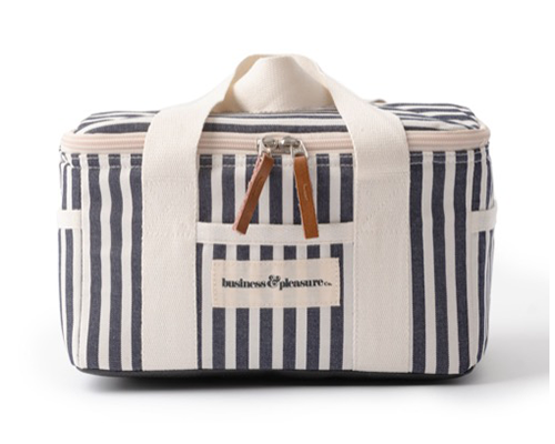 베이리프 Business and Pleasure Co. The MINI Cooler Bag - Lauren&#039;s Navy Stripe