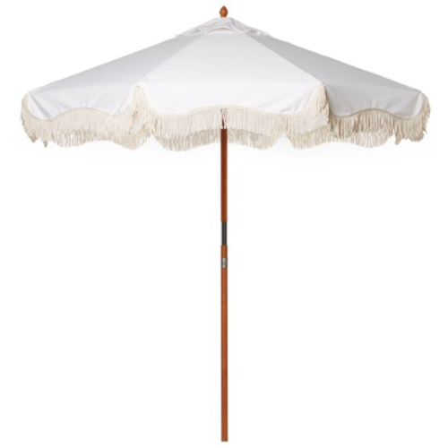 베이리프 Business and Pleasure Co. The Market Umbrella - Antique White