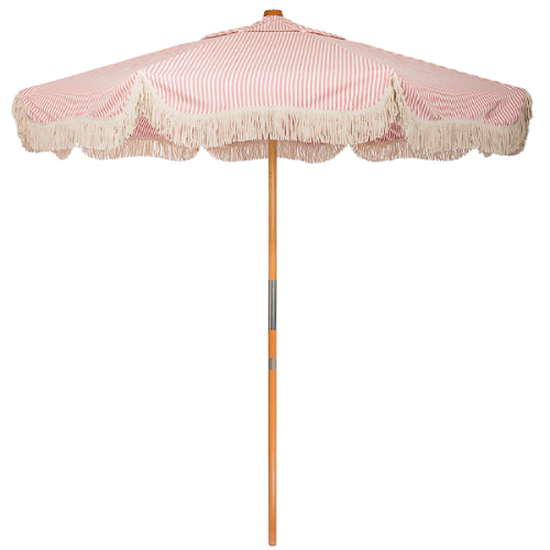 베이리프 Business and Pleasure Co. The Market Umbrella - Lauren&#039;s Pink Stripe